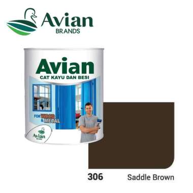 Avian Cat Kayu Dan Besi 0.9 Liter 306 Saddle Brown