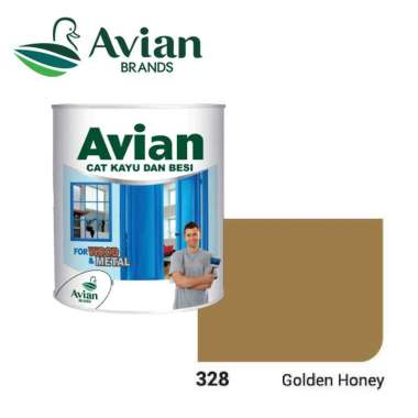 Avian Cat Kayu Dan Besi 0.9 Liter 328 Golden Honey