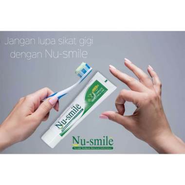 Nu-Smile pasta gigi yang mengandung bahan natural dari alam