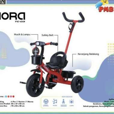 Sepeda Anak Roda Tiga Model Classic Simple Iora TC03 TC-03 TC 03 PMB