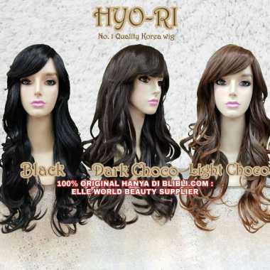 RAMBUT PALSU FULL LACE WIG CEWE CEWEK WANITA PANJANG CURLY WAVE KERITING OMBAK IKAL GELOMBANG TEBAL 