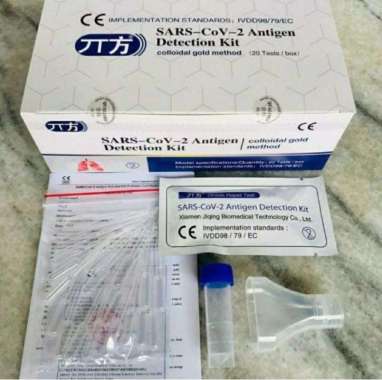 Sars Cov-2 Kit Antigen Swab Eceran