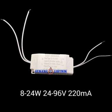 Led Driver Trafo Led Adaptor Led Panel 8-24W 24-96V 220mA