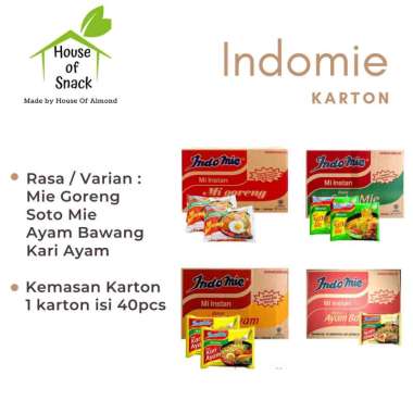 Indomie Kemasan Kardus Mie Goreng