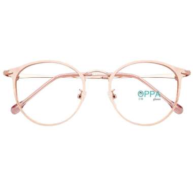 Oppa Glasses OPPA OP29 RG Korea Frame Bulat Kacamata Unisex - Rosegold