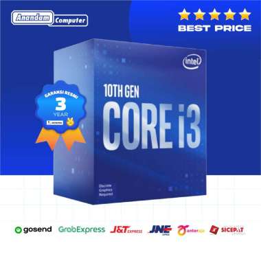 harga Prosesor Intel Core i3 10100F BOX Garansi Resmi Processor Blibli.com