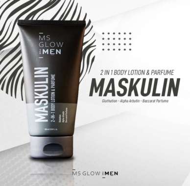 MS GLOW MEN Skincare Pria Paket Skincare Acne BPOM Skincare MASKULIN