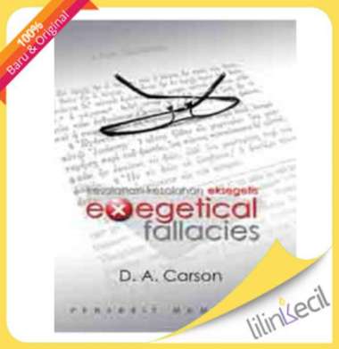Buku Kesalahan-Kesalahan Eksegetis - Exegetical Fallacies