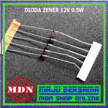 Dioda Zener 12V 0.5W - Zener Diode 12V 0.5 Watt