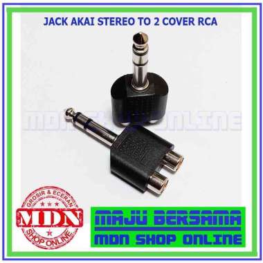 Jack Akai Stereo To 2 Cover Rca