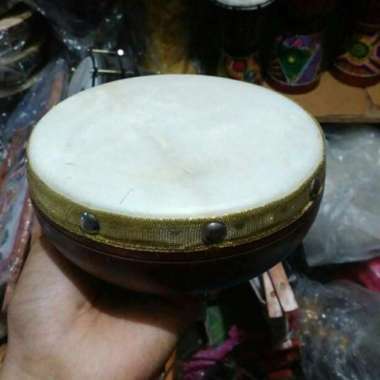 REBANA POLOS UKURAN DIAMETER 16 CM - ALAT MUSIK QOSIDAH