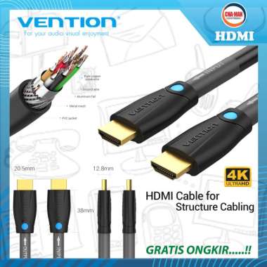 VENTION Kabel HDMI Engineering Industrial Structure 4K Outdoor 20m 25m 30 meter