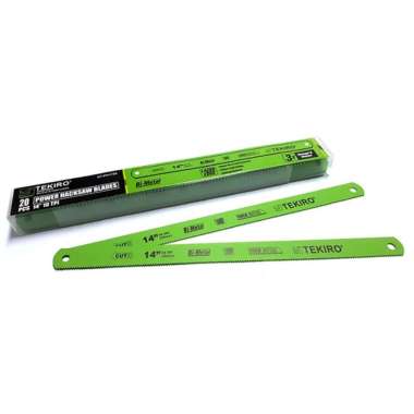TEKIRO MATA GERGAJI BESI 10 TPI - MESIN 14 INCH / MATA GERGAJI / TOOLS 14" Hijau