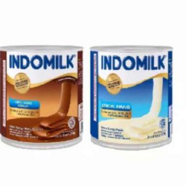 Indomilk Susu Kental Manis Kaleng 370 gram Putih