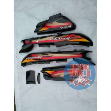 COVER BODY HONDA ASTREA GRAND IMPRESSA + BOX TUTUP AKI ATAU BODY LEGENDA 2 (No Panel) + Stripping Wa