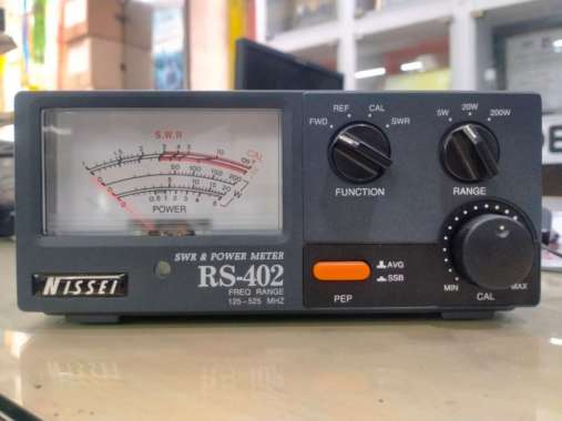 NISSEI RS-402 SWR/POWER METER 125-525MHZ 5/20/200W