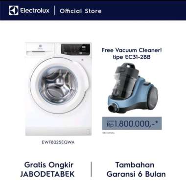 ELECTROLUX Mesin Cuci 9 Kg EWF9025BQWA / EWF 9025 BQWA / EWF 9025BQWA