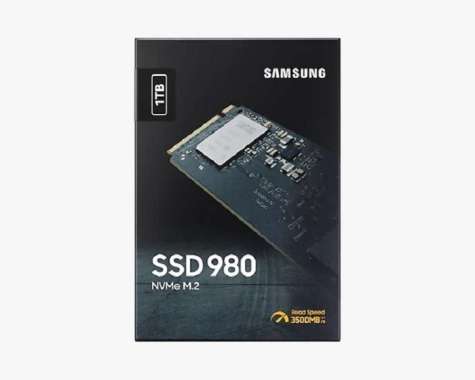 SSD SAMSUNG 980 1TB 1 TB PCIe 3.0 NVMe M.2 (MZ-V8V1T0BW)