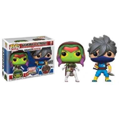 Toys Funko Pop! Marvel Vs. Capcom - Gamora & Strider 2 Pack (2P Ver.)