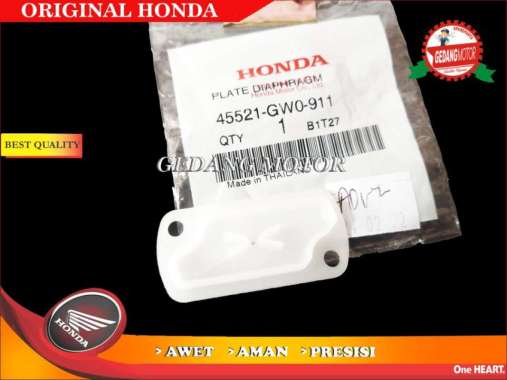 PLATE DIAPHRAGM TUTUP MINYAK REM PUTIH BEAT CBR 150R MATIC BEBEK ORI