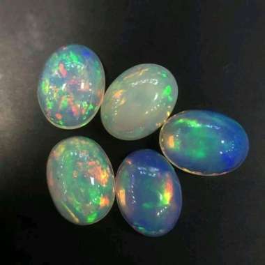 BATU PERMATA NATURAL KALIMAYA WHITE OPAL LOSTONE FULL JARONG