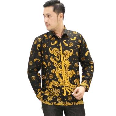 Lokal Motif Keris Batik Pria XL 01 Black