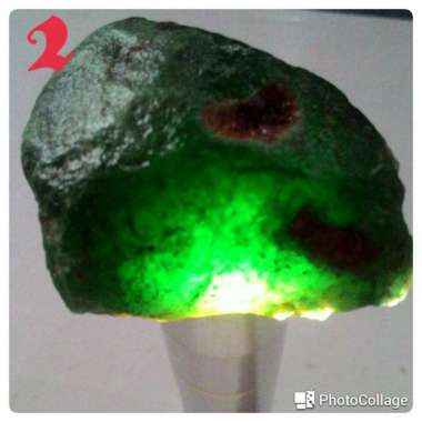 Chrome Chalcedony Natural Rough Ijo Ohen Garut ( Restok 3 )