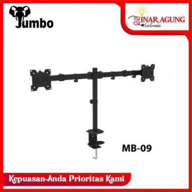 JUMBO BRACKET MONITOR TV 13-32 INCH BRACKET MEJA MB-09 - 100% ORI -