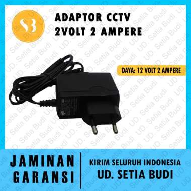 Adaptor CCTV 12volt 2 Ampere / Adaptor CCTV 12v 2A