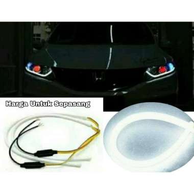 Lampu Alis Mobil/Lampu DRL Neon Mobil Motor/Lampu Alis 60cm TERBARU!!