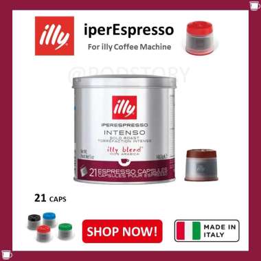 Illy Coffee Capsule (iperEspresso Machine) Intenso Roast (Medium - Dark)