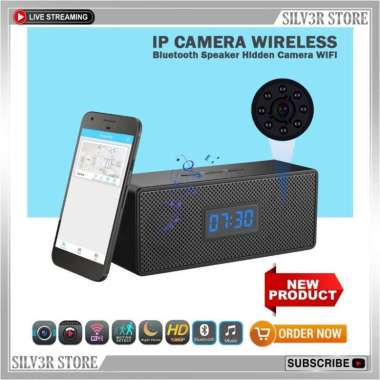 Ip Camera-Bluetooth Speaker Hidden Camera Wifi Hd 1080P Night
