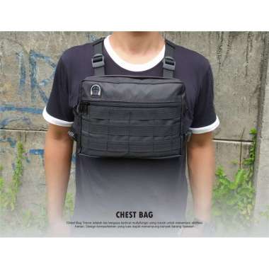 TAS DADA CHEST BAG TACTICAL RIG BAG OUTDOOR TAS ROMPI CORDURA