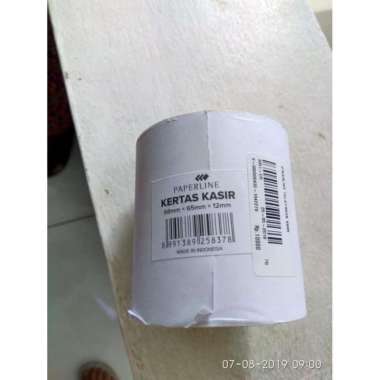 Kertas Rol Kasir 1 Ply 68 X 65 X 12 Mm - 10 Rol