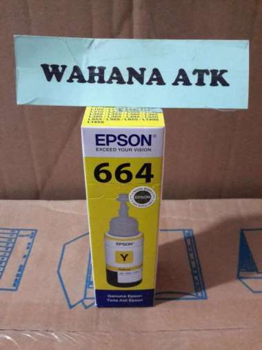 Tinta Epson 6644 Yellow Utk Printer Epson L100 / L110 / L210 / L220