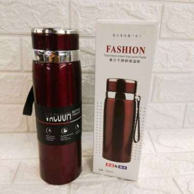 TERMOS HEENOOR STAINLESS STELL 1000ml HOT & COOL//TERMOS VACUM CUP merah