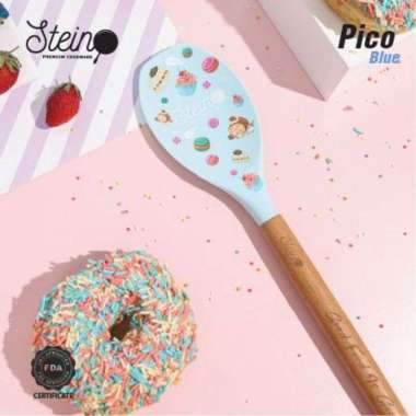 Pico Pink Blue Sutil Spatula Silikon Steincookware Blue