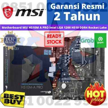 Motherboard MSI H510M A PRO Intel LGA 1200 H510 DDR4 Rocket Lake