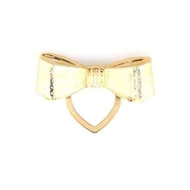 1901 Jewelry Bros Bow Clip Brooch