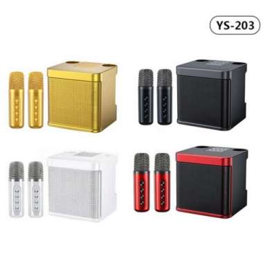 YS-203 50+50W Voice Change Karaoke Speaker Bluetooth For Mobile Phone