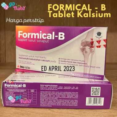 Formical B - Kaplet Kalsium Ibu Hamil