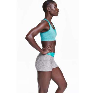 H&M Yoga Short Tight HMS00015|Celana Olahraga Hotpant Running Short M Grey