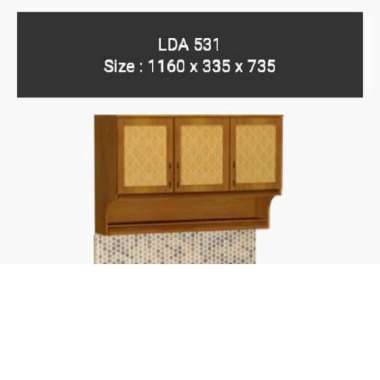 BIG PANEL Lemari Dapur Atas / Kitchen Set Atas LDA 5531
