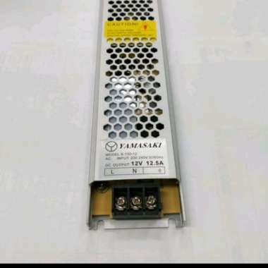 power supply yamasaki slim 12.5 Ampere 12 Volt/travo yamasaki 12.5 Ampere 12 Volt body slim