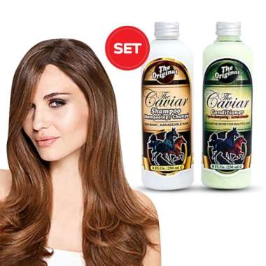 Paket Shampoo Kuda + Conditioner Ampuh Memanjangkan Rambut dalam 1 Minggu 100% Original BPOM