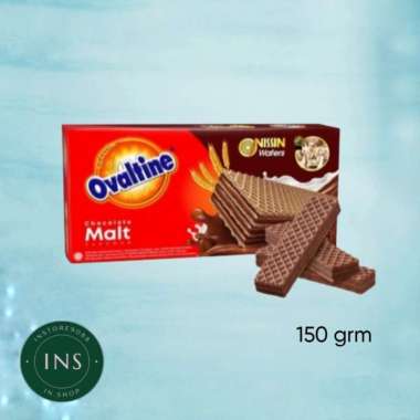 Promo Harga Nissin Wafer Ovaltine Chocolate Malt 150 gr - Blibli