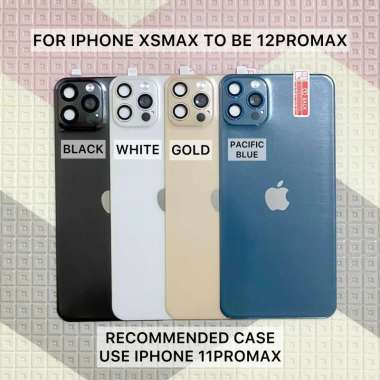 Fake Camera Iphone XS Max change TO Iphone 12 Pro Max / Fake Camera Back Cover Iphone XS MAx -- 12 P