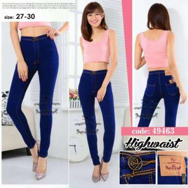 Harga Jeans 34 High Waist Jeans Terbaru 