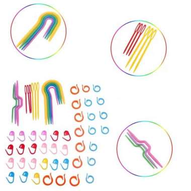 Alat Rajut Set Peniti Rajut Jarum Jahit Knitting Tools Set Alat Rajut