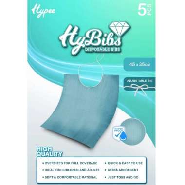 Hypee HyBibs Disposable Bibs 5s